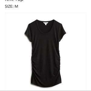 Market and Spruce Maternity top